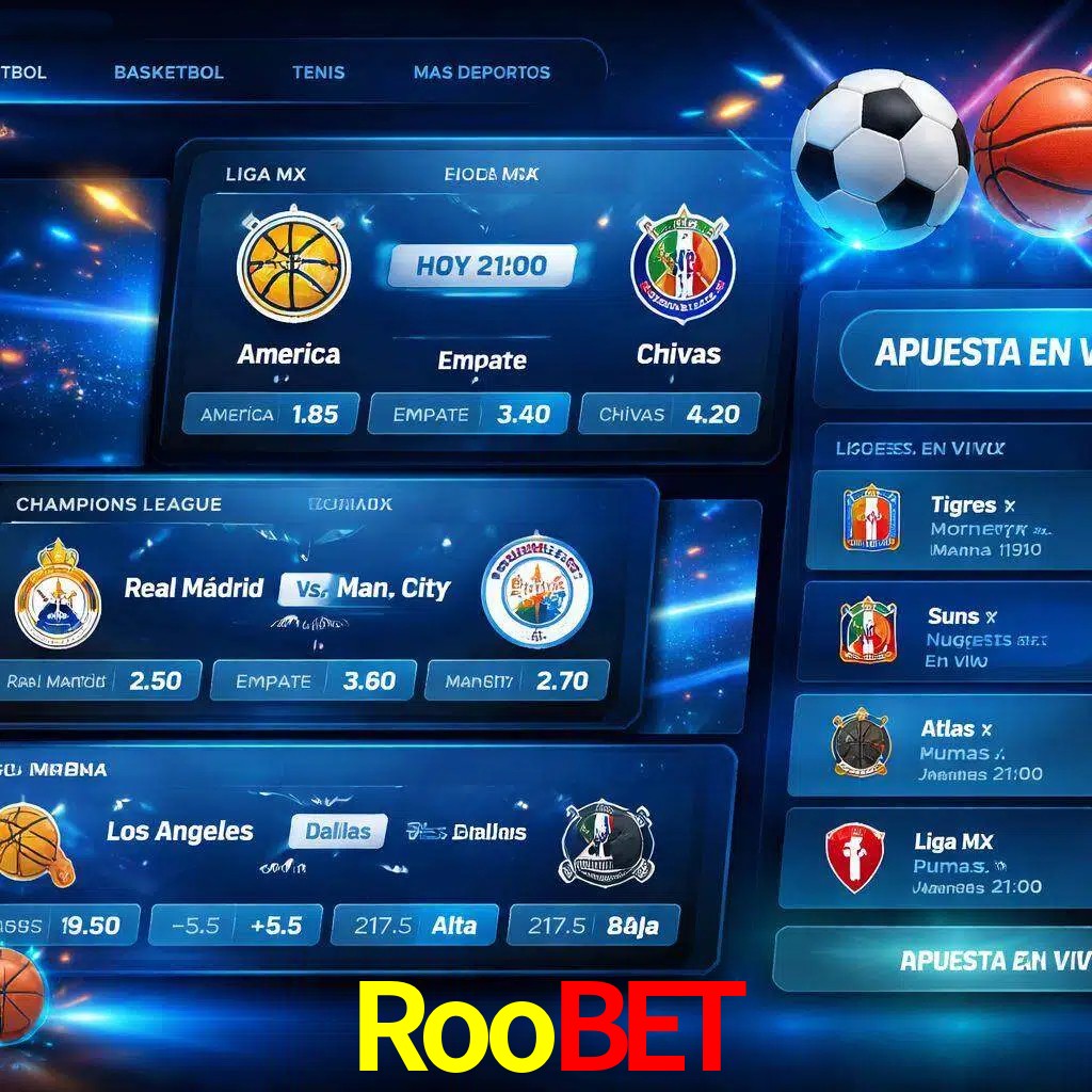 Mercados de apuestas deportivas Roobet para jugadores en México